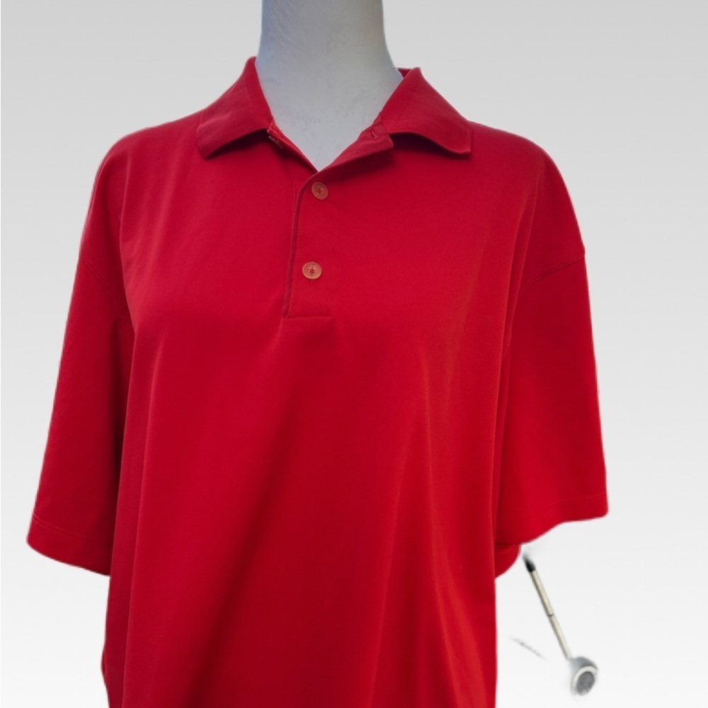 NIKE Men's Red Polo Shirt SIZE L